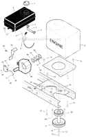 Page C Diagram and Parts List for 425000X8A  Murray Lawn Tractor