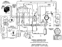 Page B Diagram and Parts List for 425001X8E  Murray Lawn Tractor
