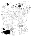 Page E Diagram and Parts List for 425001X99A  Murray Lawn Tractor