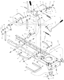 Page F Diagram and Parts List for 425002X99A  Murray Lawn Tractor