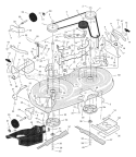 Part Location Diagram of 94194MA Murray Pin, Hanger