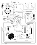 Page B Diagram and Parts List for 425007X92B  Murray Lawn Tractor