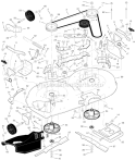 Page E Diagram and Parts List for 425007X92B  Murray Lawn Tractor