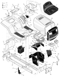 Part Location Diagram of 690218E701MA Murray Plate, Rear