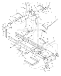 Page G Diagram and Parts List for 425017X190A 552548 Murray Lawn Tractor