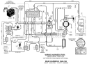 Page B Diagram and Parts List for 425017X24A  Murray Lawn Tractor