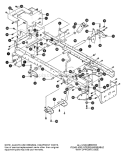 Part Location Diagram of 94632MA Murray ASSEMBLY, BRAKE LEVER
