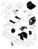 Part Location Diagram of 094090E276 Murray Hood