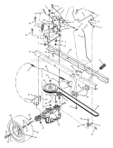 Part Location Diagram of 1001023E701MA Murray Frame, Left