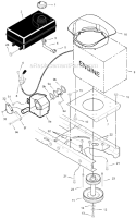 Page C Diagram and Parts List for 425307X24A  Murray Lawn Tractor