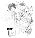 Part Location Diagram of 28X33MA Murray NUT J C702-1420 TI