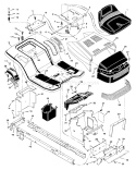Part Location Diagram of 093243 Murray Grille