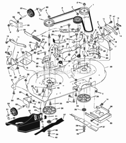 Part Location Diagram of 092574 Murray DISCONTINUED
