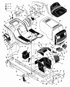 Part Location Diagram of 094088Z Murray Bezel, Right