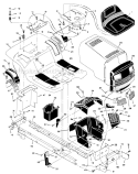 Part Location Diagram of 94186E701 Murray Plate, Rear