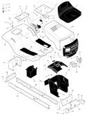 Part Location Diagram of F-98765 Murray Book, Instruction