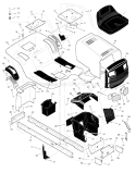 Part Location Diagram of 094590E700 Murray Dash