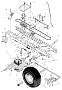 Page B Diagram and Parts List for 425600X8A  Murray Lawn Tractor