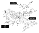 Part Location Diagram of 690050MA Murray Yz Pto Hndl H16/19-3