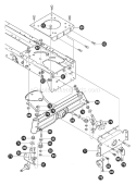 Part Location Diagram of 343710MA Murray AXLE, FRONT