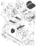Part Location Diagram of 095034MA Murray Dash (Grey)