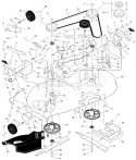 Page E Diagram and Parts List for 425603X99A  Murray Lawn Tractor
