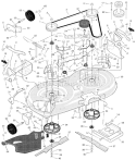 Page E Diagram and Parts List for 425604X18A  Murray Lawn Tractor