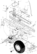 Part Location Diagram of 1001985E701MA Murray Pedal Assembly, Hydro