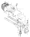 Part Location Diagram of 1001113MA Murray Dash
