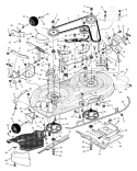 Part Location Diagram of 1001152E700MA Murray Housing 42