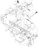 Page F Diagram and Parts List for 425615X30A  Murray Lawn Tractor