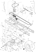 Page B Diagram and Parts List for 425615X99B  Murray Lawn Tractor