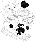 Part Location Diagram of 1001817MA Murray Insert-w2 Grille-right