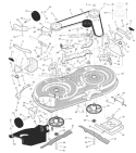 Part Location Diagram of 7601032MA Murray 42 In. Stanley Deck