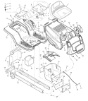 Page A Diagram and Parts List for 425622X50C  Murray Lawn Tractor