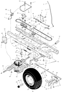 Page B Diagram and Parts List for 425622X78A  Murray Lawn Tractor