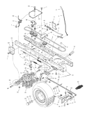 Page C Diagram and Parts List for 425622X78B  Murray Lawn Tractor
