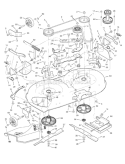 Page F Diagram and Parts List for 425622X78B  Murray Lawn Tractor