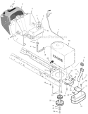 Page C Diagram and Parts List for 425638X692A  Murray Lawn Tractor
