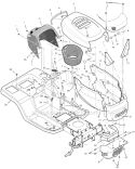 Part Location Diagram of 095173E701MA Murray Console