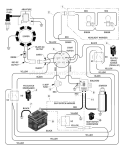 Part Location Diagram of 250X77 Murray Harness, Chassis Wire