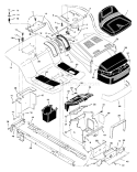 Part Location Diagram of F-97810 Murray Book, Instruction