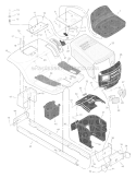 Part Location Diagram of 690608E276 Murray DISCONTINUED