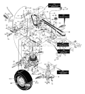 Part Location Diagram of 94429-821MA Murray BRACKET, DISCONNECT