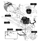 Part Location Diagram of 94662MA Murray EXHAUST MANIFOLD