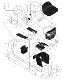 Part Location Diagram of F-98745 Murray Book, Instruction