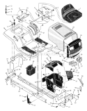 Part Location Diagram of 94150E549MA Murray Deck, Seat