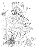 Part Location Diagram of 690014MA Murray Rod, Front Control