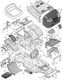 Part Location Diagram of 92541Z Murray Brace, Grille