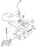 Part Location Diagram of 91917E700 Murray Switch Lever Assembly